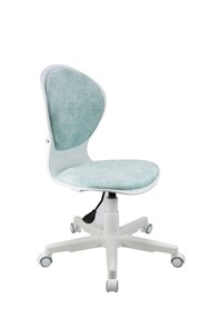 Компьютерное кресло Chair 1139 FW PL White, Голубой в Перми - предосмотр