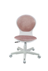 Кресло компьютерное Chair 1139 FW PL White, Розовый в Перми - предосмотр 1