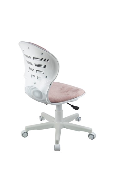 Кресло компьютерное Chair 1139 FW PL White, Розовый в Перми - изображение 3