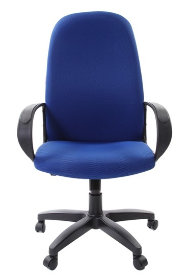 Кресло компьютерное CHAIRMAN 279 TW 10, цвет синий в Перми - изображение 4