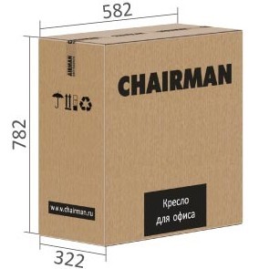 Офисное кресло CHAIRMAN 289, ткань, цвет серый в Перми - предосмотр 5