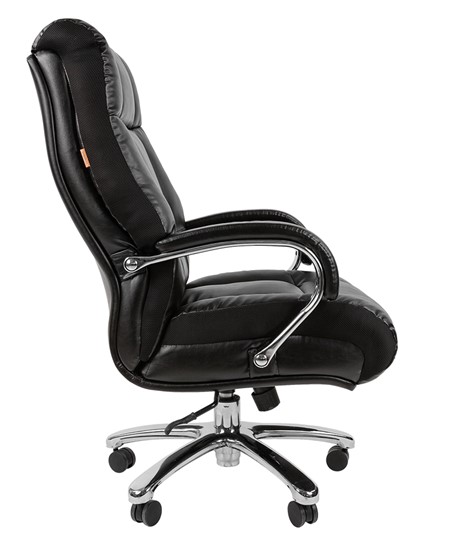 Офисное кресло CHAIRMAN 405 экокожа черная в Перми - изображение 2