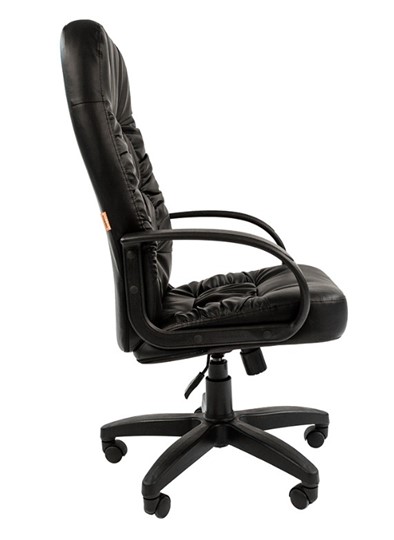Кресло офисное CHAIRMAN 416, экокожа, цвет черный в Перми - изображение 5