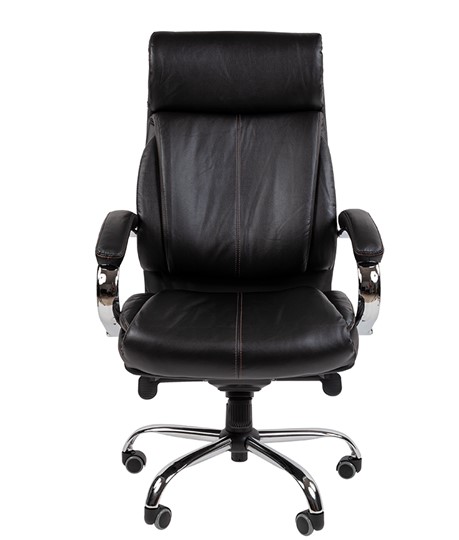 Компьютерное кресло CHAIRMAN 423 Экокожа черная в Соликамске - изображение 1