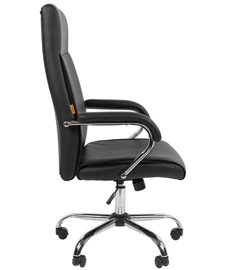 Кресло офисное CHAIRMAN 425 экокожа черная в Перми - изображение 2