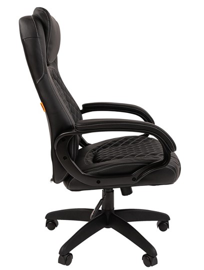 Компьютерное кресло CHAIRMAN 432, экокожа, цвет черный в Перми - изображение 5