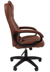 Кресло CHAIRMAN 432, экокожа, цвет коричневый в Перми - предосмотр 4
