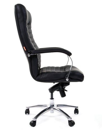 Кресло компьютерное CHAIRMAN 480 экожа черная в Перми - изображение 2