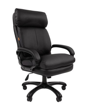 Компьютерное кресло CHAIRMAN 505 Экокожа черная в Перми - изображение