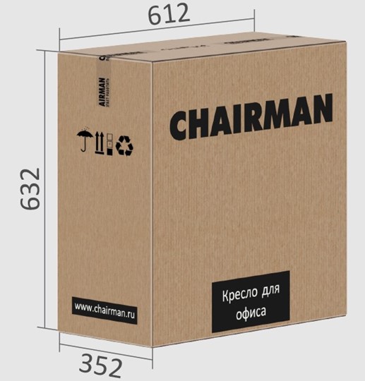 Кресло CHAIRMAN 525, серое в Перми - изображение 5