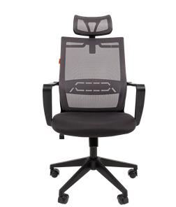 Офисное кресло CHAIRMAN 545 сетка/ткань серый в Перми - предосмотр 3