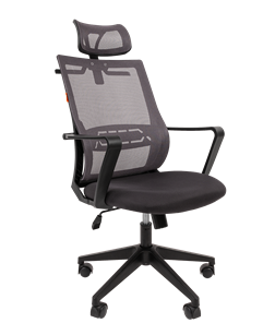 Офисное кресло CHAIRMAN 545 сетка/ткань серый в Перми