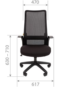 Компьютерное кресло CHAIRMAN 573, черное в Перми - предосмотр 7