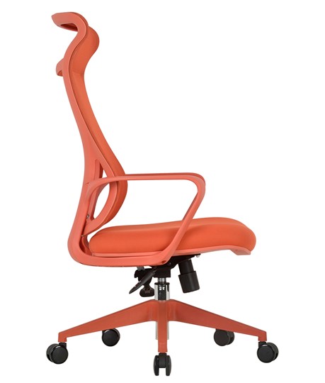 Компьютерное кресло CHAIRMAN 577, Сетчатый акрил красный / Полиэстер красный в Перми - изображение 1