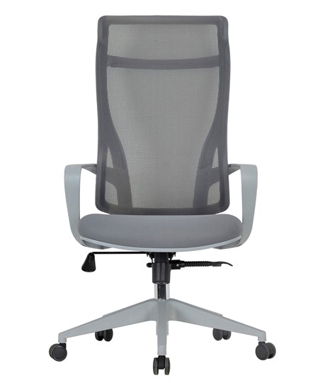 Кресло CHAIRMAN 577, сетчатый акрил серый / полиэстер серый в Перми - изображение 2