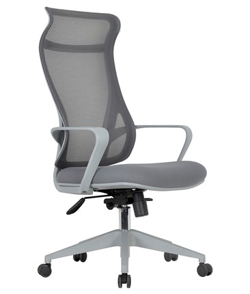 Кресло CHAIRMAN 577, сетчатый акрил серый / полиэстер серый в Перми - изображение