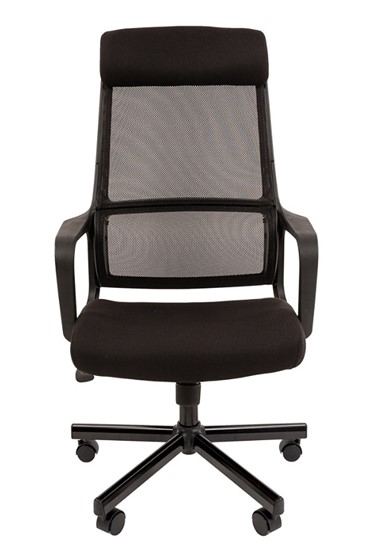 Офисное кресло CHAIRMAN 590, черное в Перми - изображение 1