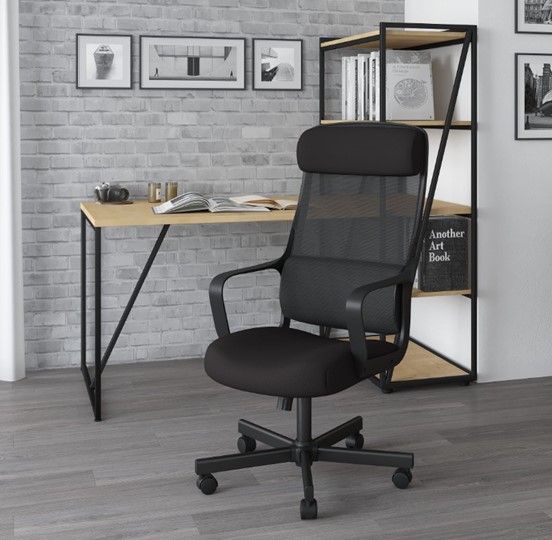 Офисное кресло CHAIRMAN 590, черное в Перми - изображение 5