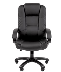 Офисное кресло CHAIRMAN 600 экокожа черная в Перми - предосмотр 1
