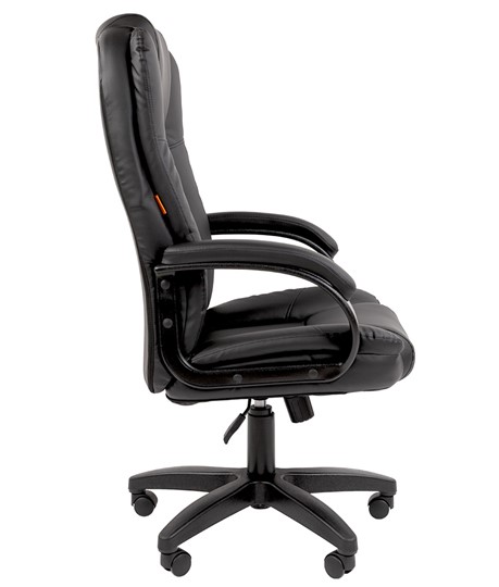 Офисное кресло CHAIRMAN 600 LT экокожа черная в Перми - изображение 2