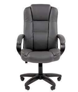 Офисное кресло CHAIRMAN 600 LT экокожа серая в Перми - предосмотр 1