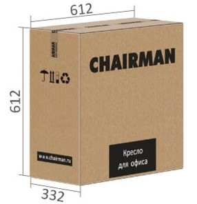 Кресло компьютерное CHAIRMAN 661 Ткань стандарт 15-21 черная в Соликамске - предосмотр 5
