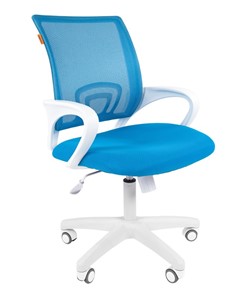 Кресло CHAIRMAN 696 white, tw12-tw04 голубой в Перми - предосмотр
