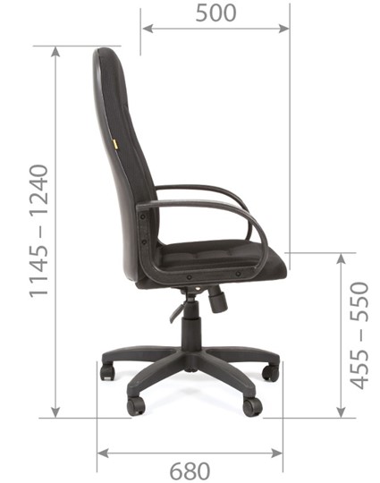 Компьютерное кресло CHAIRMAN 727 TW 12, цвет серый в Перми - изображение 5