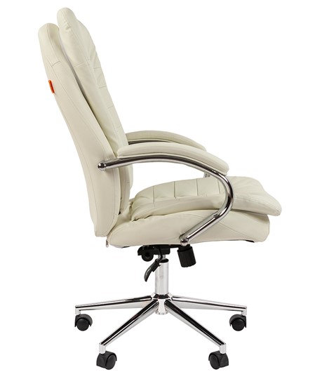 Кресло CHAIRMAN 795 экокожа, цвет белый в Перми - изображение 2