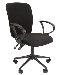 Офисное кресло CHAIRMAN 9801 BLACK, черное в Перми