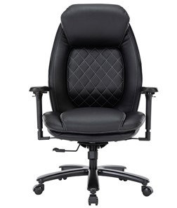 Кресло для руководителя CHAIRMAN CH403, черный, эко кожа в Перми - предосмотр 2