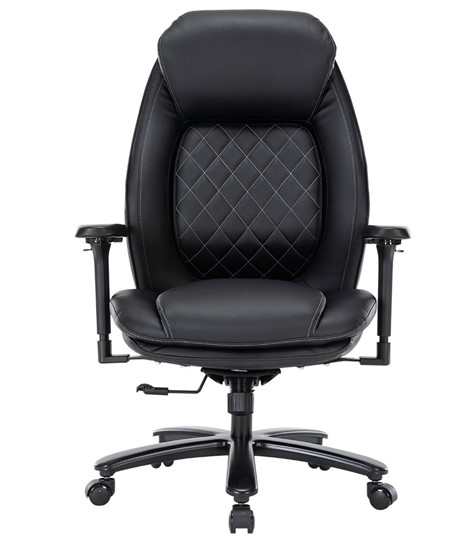 Кресло для руководителя CHAIRMAN CH403, черный, эко кожа в Перми - изображение 2