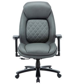 Офисное кресло CHAIRMAN CH403, серый, эко кожа в Перми - предосмотр 1