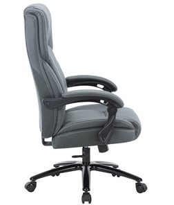 Кресло компьютерное CHAIRMAN CH415 эко кожа серая в Перми - предосмотр 2
