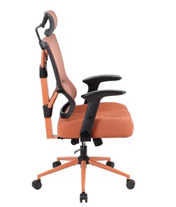 Кресло компьютерное CHAIRMAN CH566 сетчатый акрил оранжевый / полиэстер оранжевый в Перми - предосмотр 2