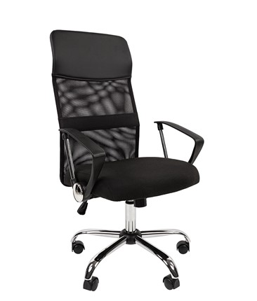 Офисное кресло CHAIRMAN CH610 N, черный в Перми - изображение