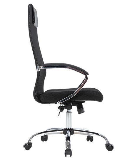 Кресло CHAIRMAN CH612 Сетчатый акрил / Ткань стандарт / Экокожа, черный в Перми - изображение 2