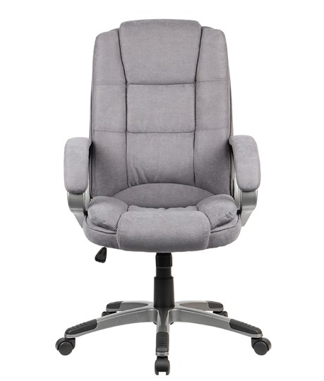 Компьютерное кресло CHAIRMAN CH667 велюр серый в Перми - изображение 1