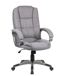 Компьютерное кресло CHAIRMAN CH667 велюр серый в Перми - предосмотр