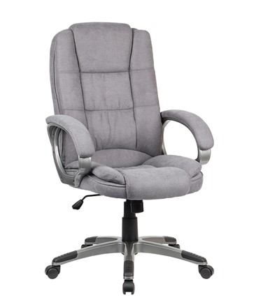 Компьютерное кресло CHAIRMAN CH667 велюр серый в Перми - изображение