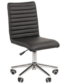 Кресло офисное CHAIRMAN 020, черное экокожа в Перми