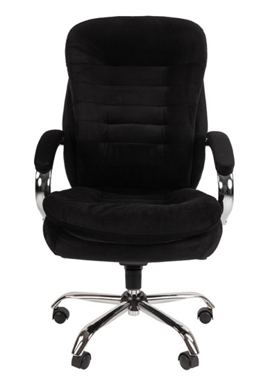 Офисное кресло CHAIRMAN HOME 795, велюр черный в Перми - изображение 3