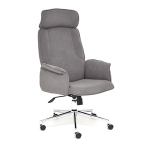 Компьютерное кресло CHARM флок, серый, 29 арт.13910 в Березниках