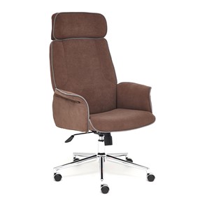 Кресло CHARM флок, коричневый, 6 арт.13911 в Соликамске