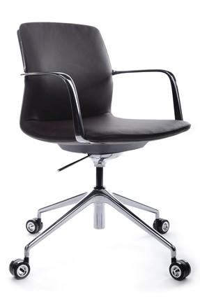 Кресло офисное Design FK004-В12, Темно-коричневый в Перми - изображение