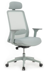 Кресло Design WORK W-218C, Голубой в Перми - предосмотр