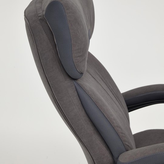 Офисное кресло DUKE флок/ткань, серый/серый, 29/TW-12 арт.14039 в Перми - изображение 10