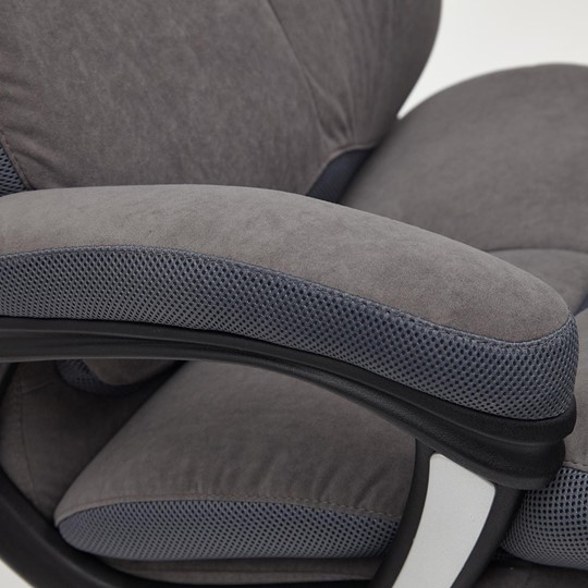 Офисное кресло DUKE флок/ткань, серый/серый, 29/TW-12 арт.14039 в Перми - изображение 12