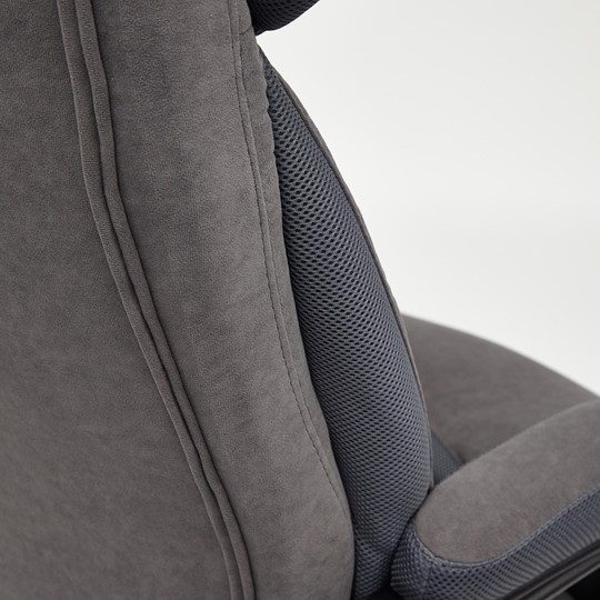 Офисное кресло DUKE флок/ткань, серый/серый, 29/TW-12 арт.14039 в Перми - изображение 17