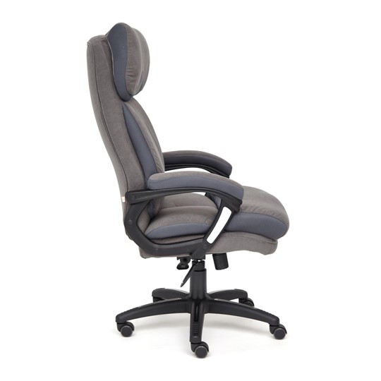 Офисное кресло DUKE флок/ткань, серый/серый, 29/TW-12 арт.14039 в Перми - изображение 2